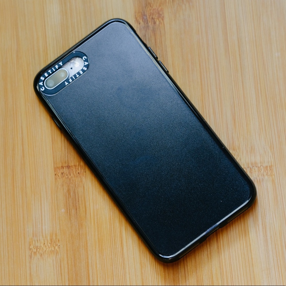Black Casetify iPhone 6/7/8 PLUS Case